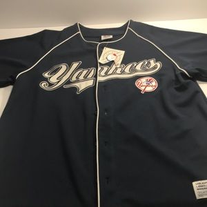 New York Yankees True Fan Baseball Jersey Large